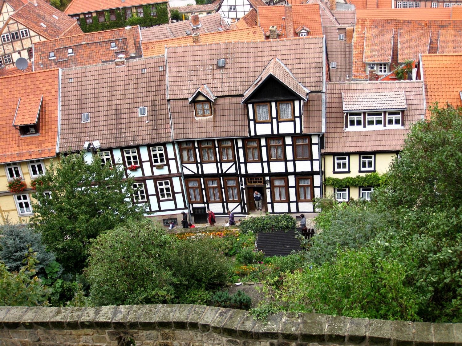 Quedlinburg Schlossberg mit Damenstift