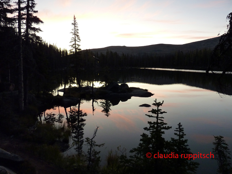 Quiniscoe Lake im Cathedral Provincial Park, Kanada