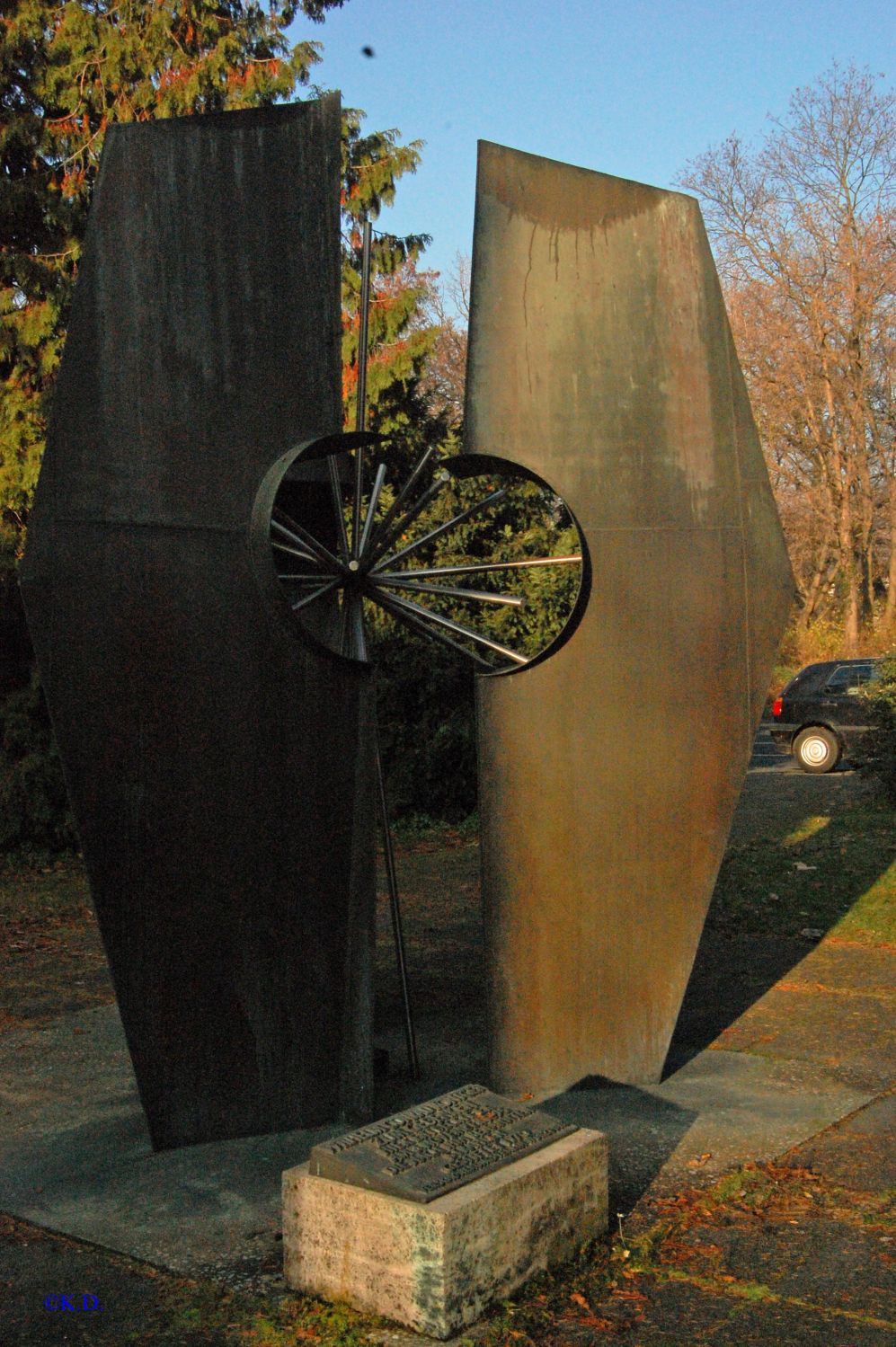 Röntgen-Denkmal in Würzburg