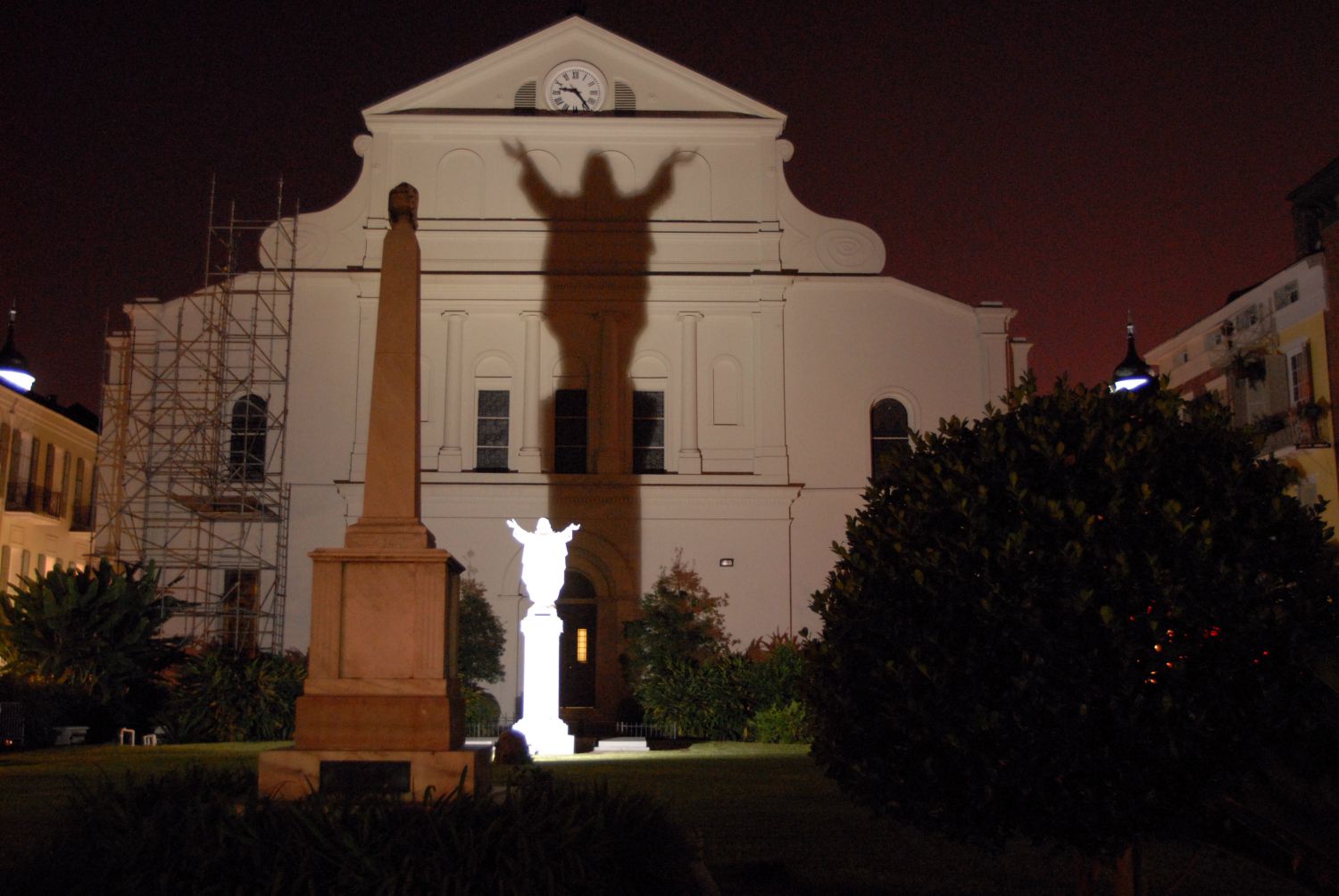 Rückenansicht - St. Louis Cathedral New Orleans