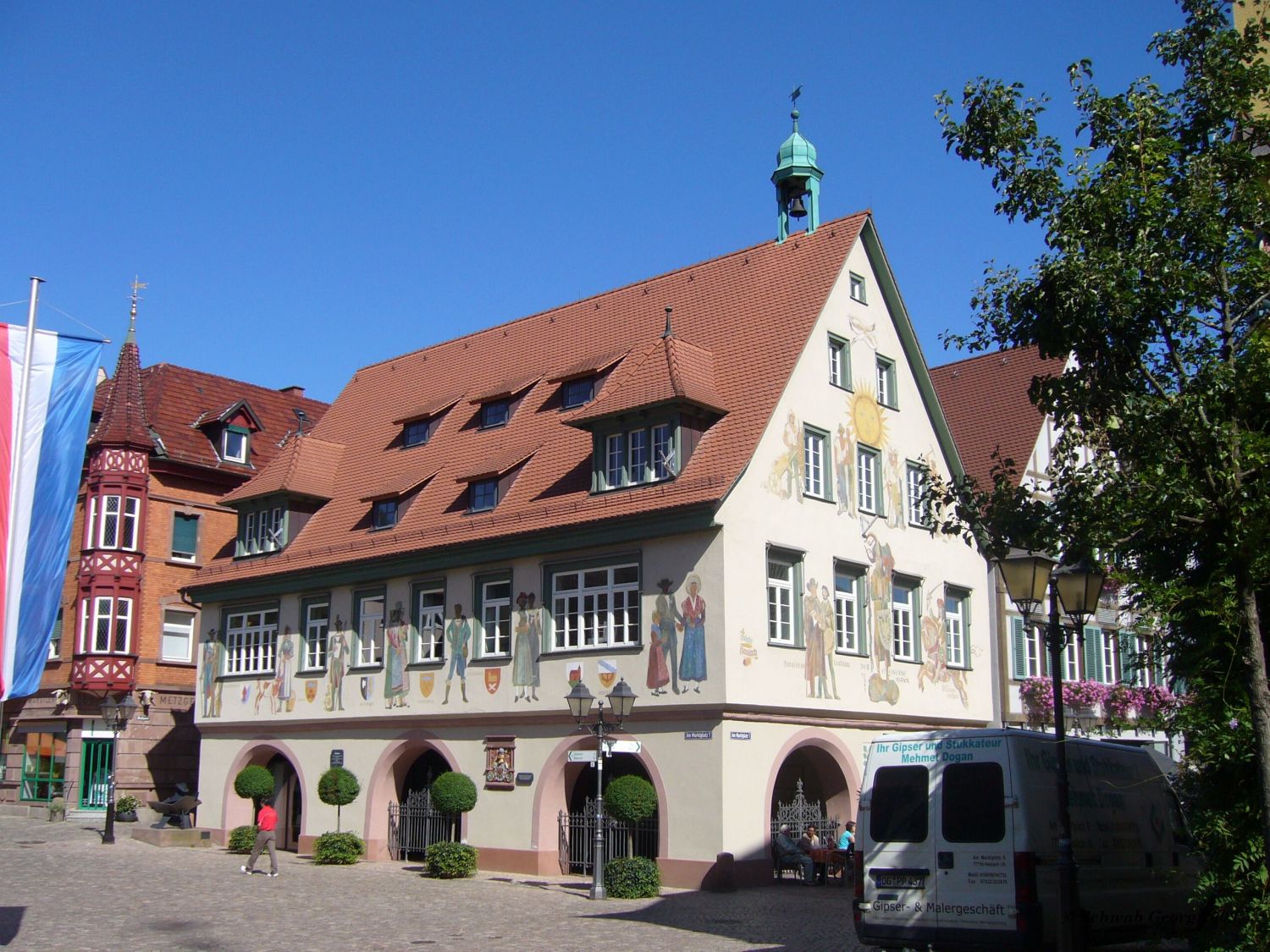 Rathaus der Stadt Haslach i.K.