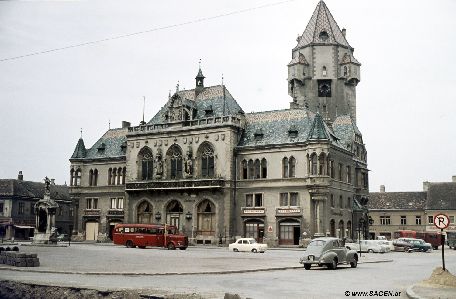 Rathaus Korneuburg 1950er-Jahre