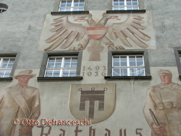 Rathaus von Feldkirch (Detail der Fassade)