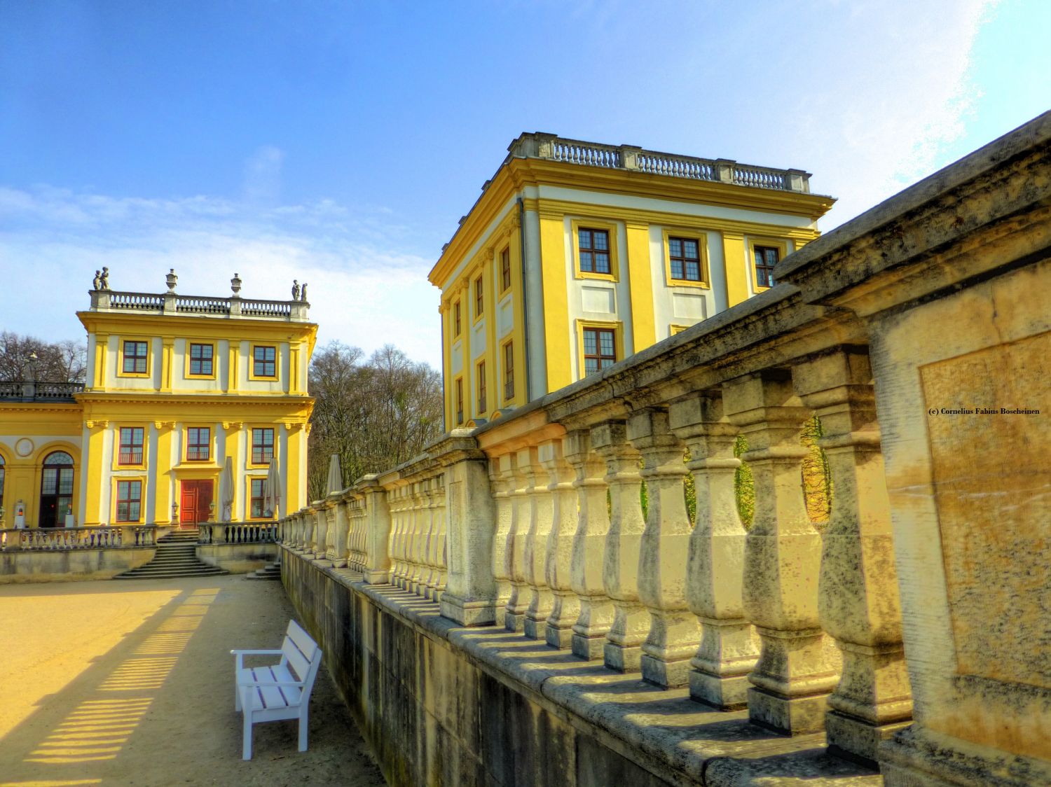 rechter Küchenpavillon am Orangerieschloss in Kassel