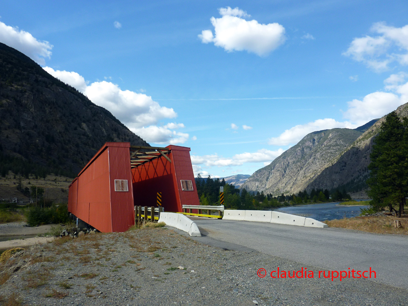 Red Bridge im Similkameen Valley, Kanada