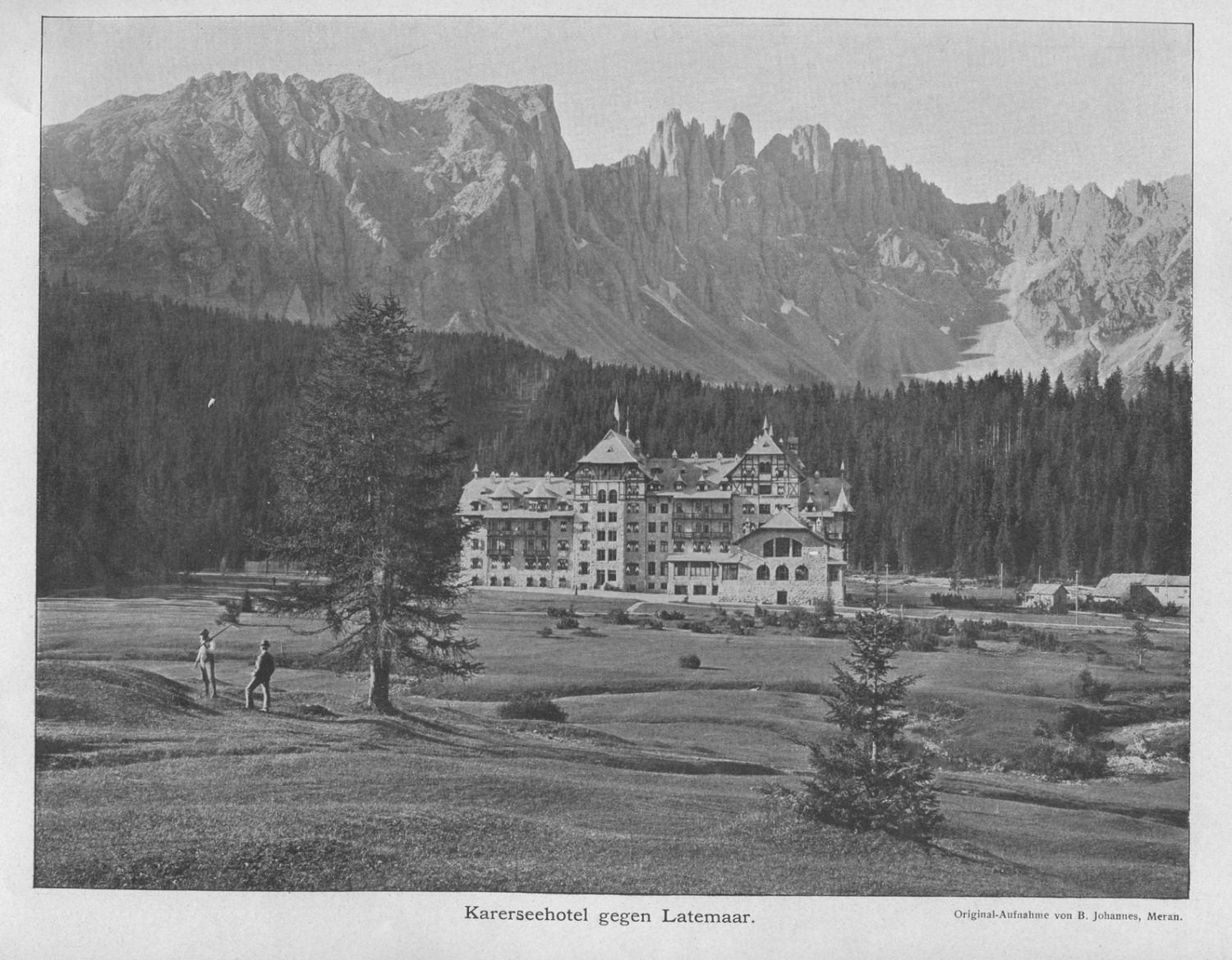 Reise durch das Bayerische Hochland und Tirol um 1910