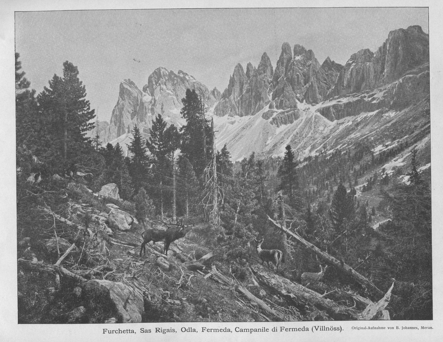 Reise durch das Bayerische Hochland und Tirol um 1910