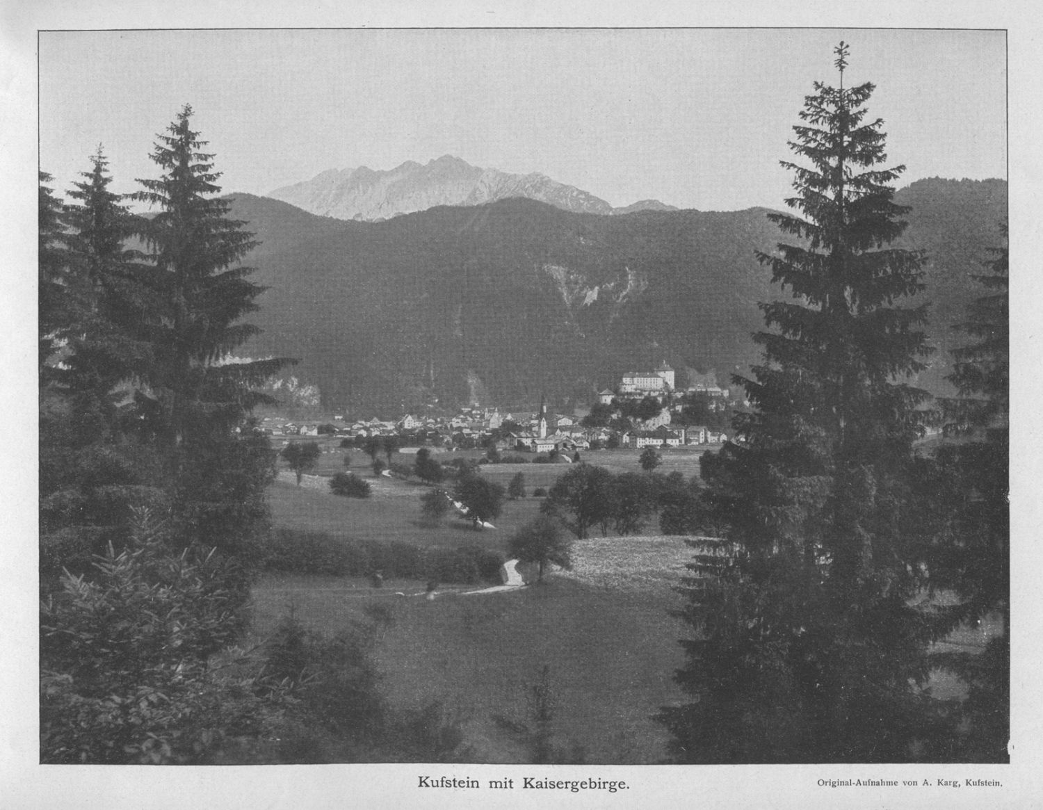 Reise durch das Bayerische Hochland und Tirol um 1910