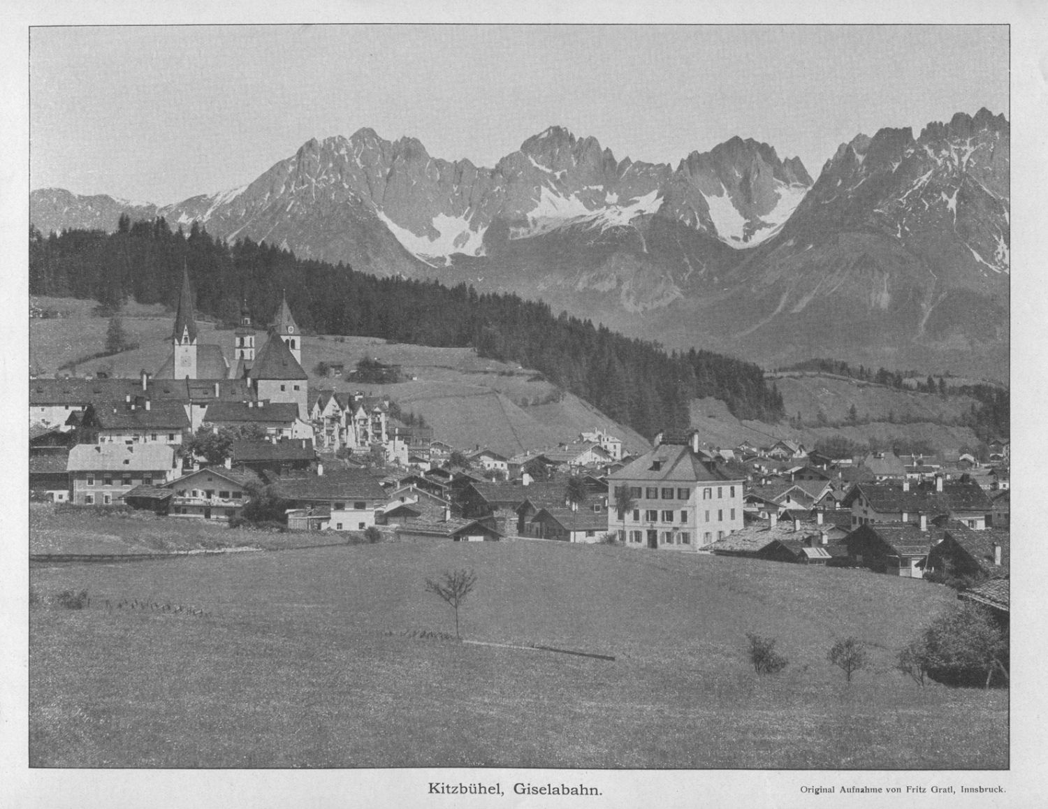 Reise durch das Bayerische Hochland und Tirol um 1910