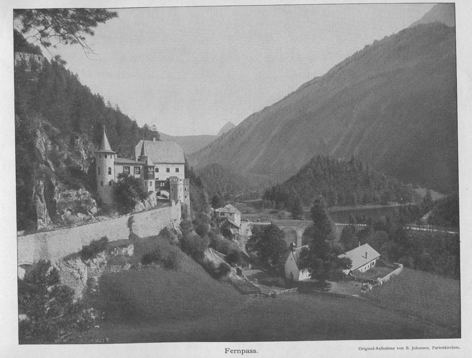 Reise durch das Bayerische Hochland und Tirol um 1910