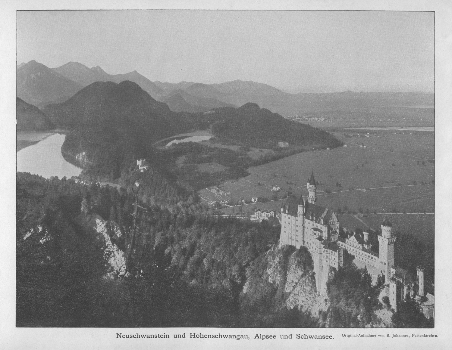 Reise durch das Bayerische Hochland und Tirol um 1910