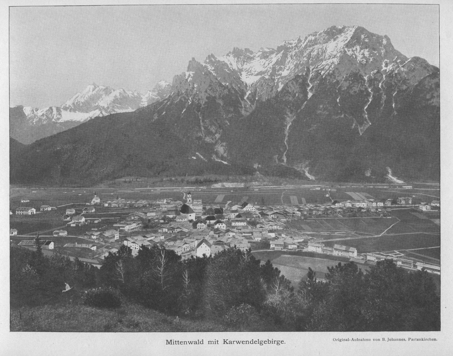 Reise durch das Bayerische Hochland und Tirol um 1910