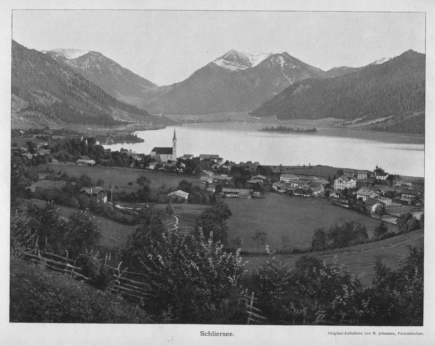 Reise durch das Bayerische Hochland und Tirol um 1910