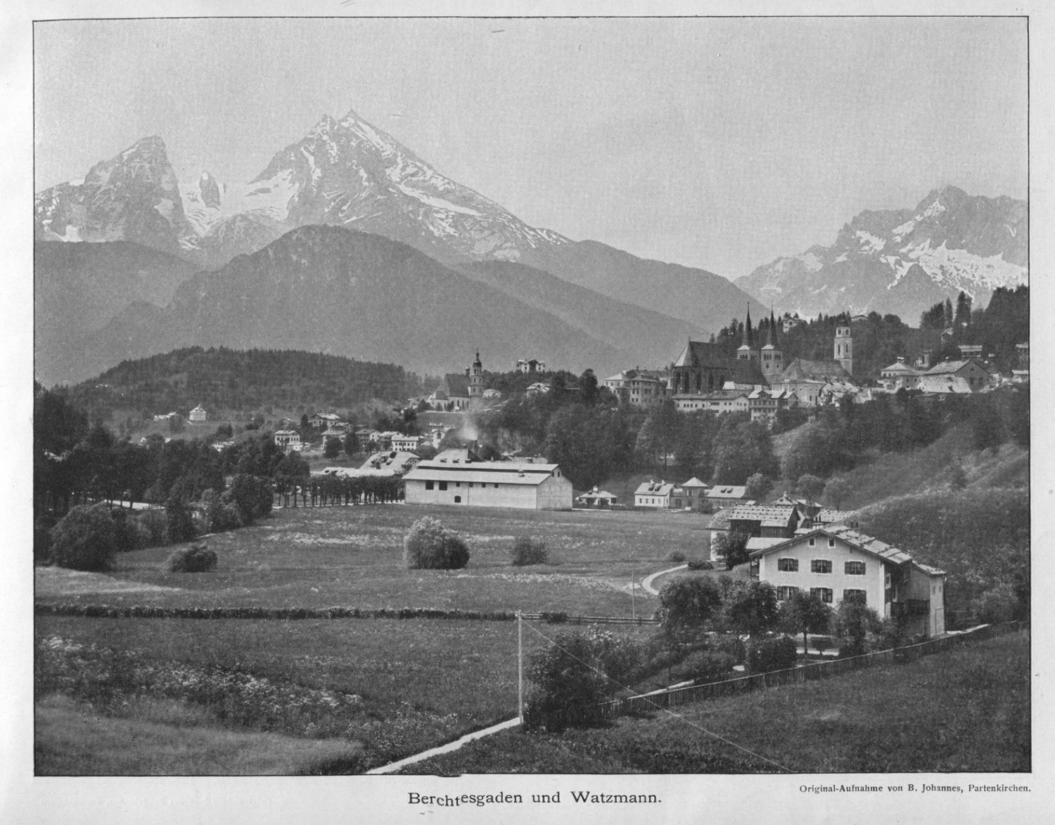 Reise durch das Bayerische Hochland und Tirol um 1910