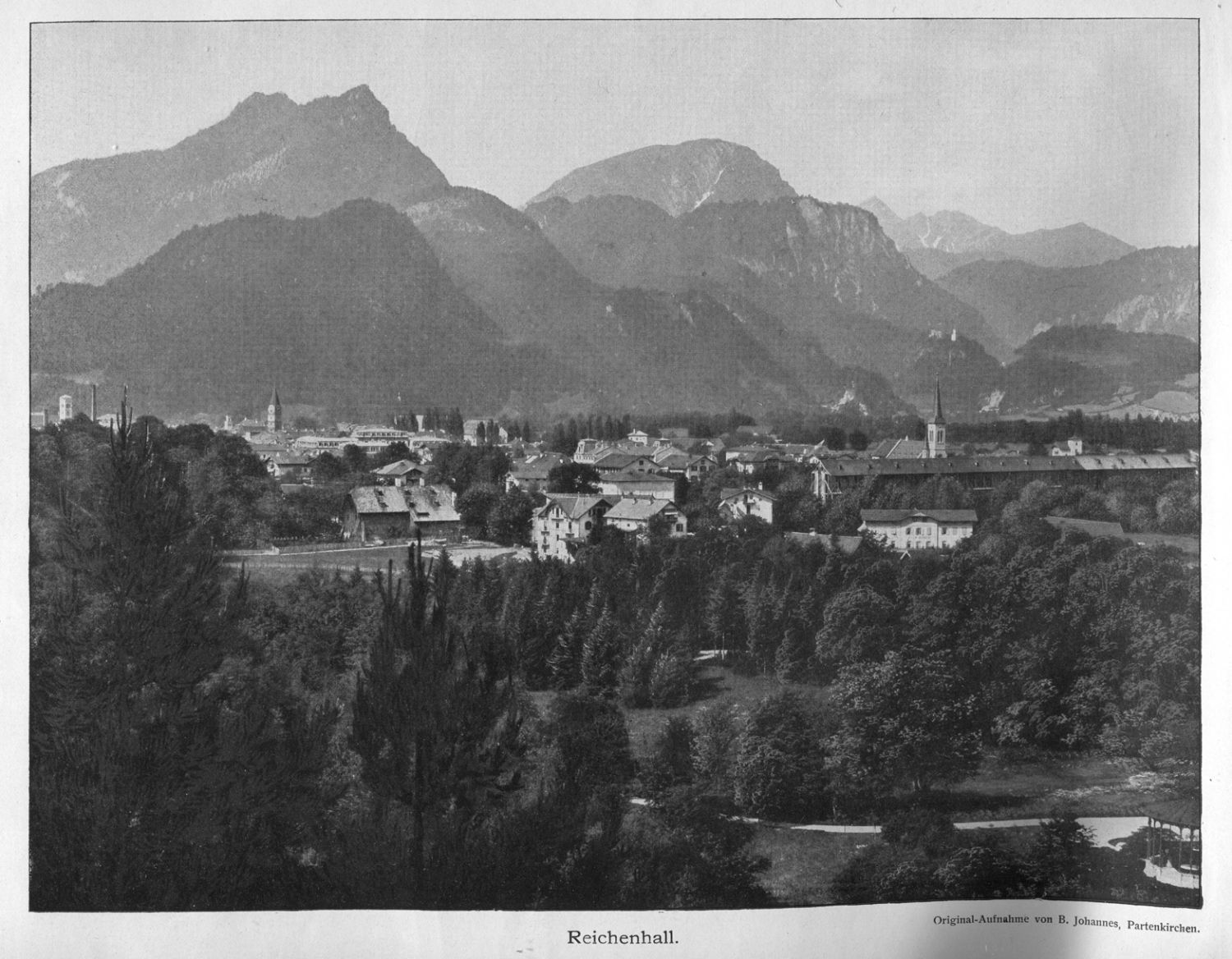 Reise durch das Bayerische Hochland und Tirol um 1910