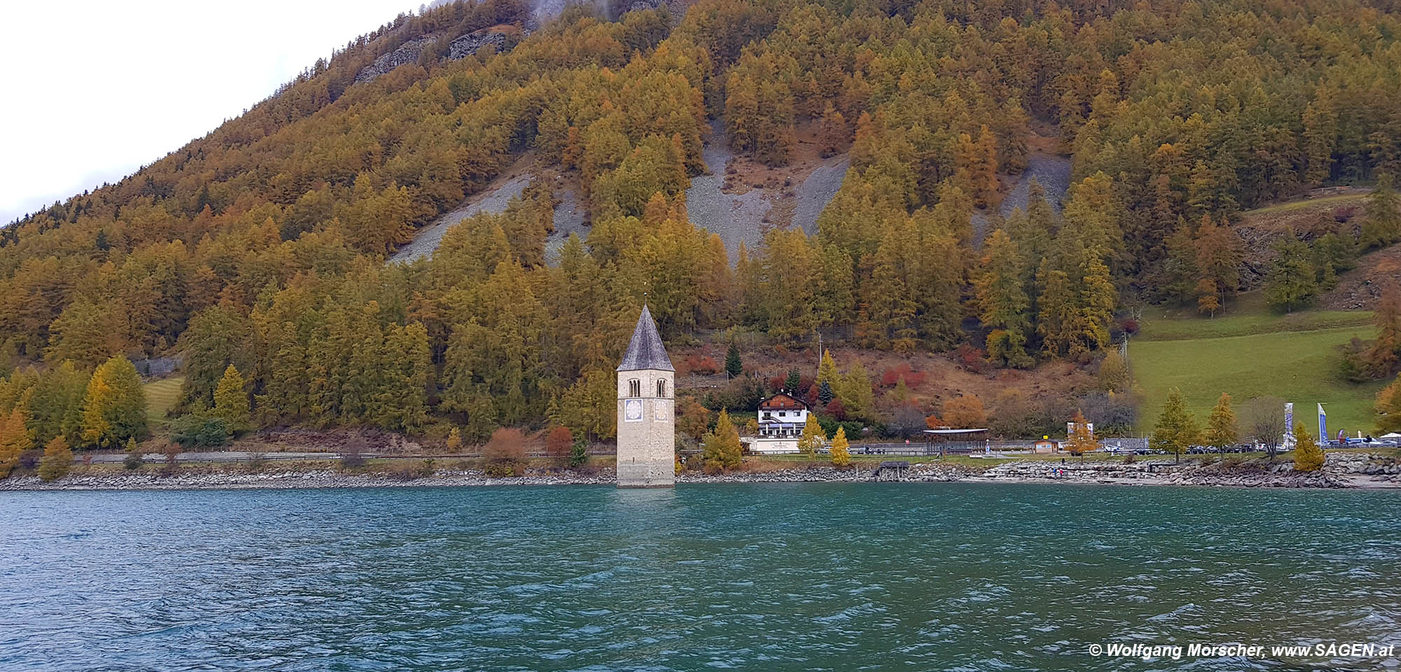 Reschensee Kirchturm