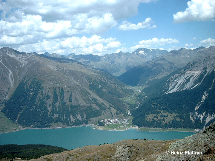 Reschensee, Langtaufertal