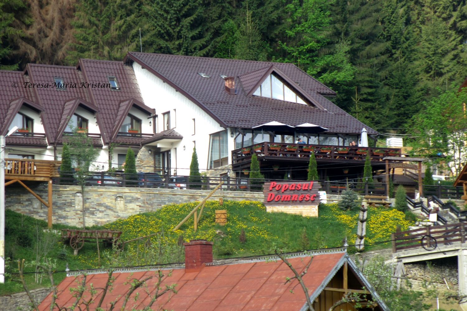 Restaurant/Gästehaus in der Nähe beim Moldaukloster Voronet