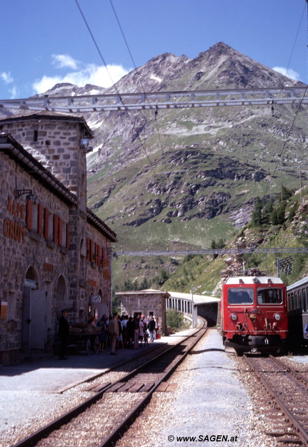 Rhätische Bahn, Bahnhof Alp Grüm