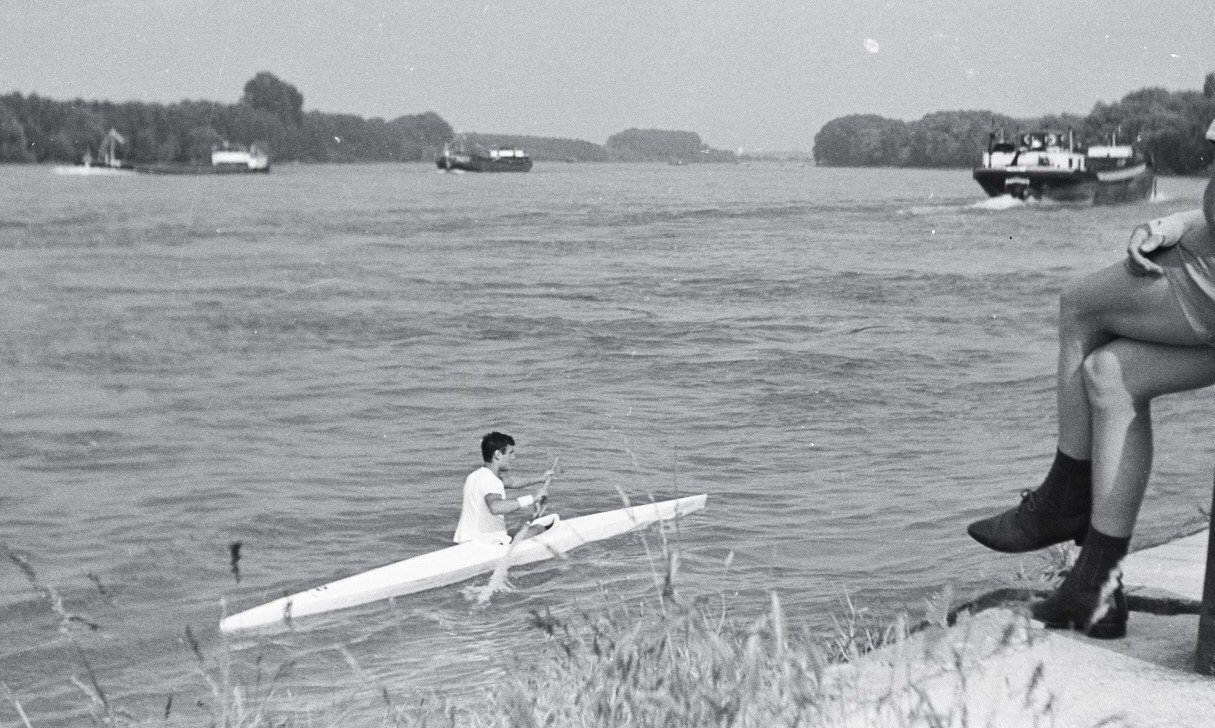 Rhein bei Speyer (Jugendherberge)