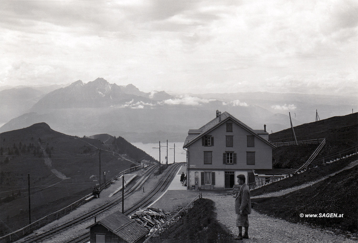 Rigi-Kulm, Zahnradbahn