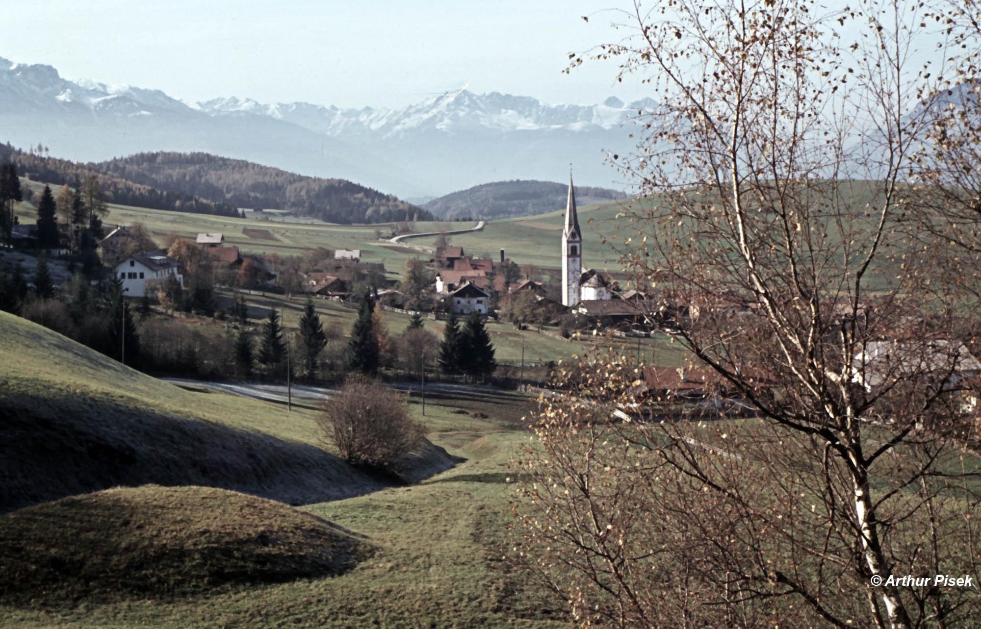 Rinn gegen Sellrainer Berge