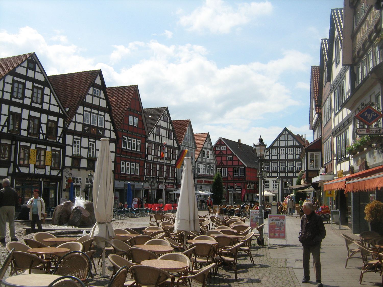 Rinteln. Matktplatz