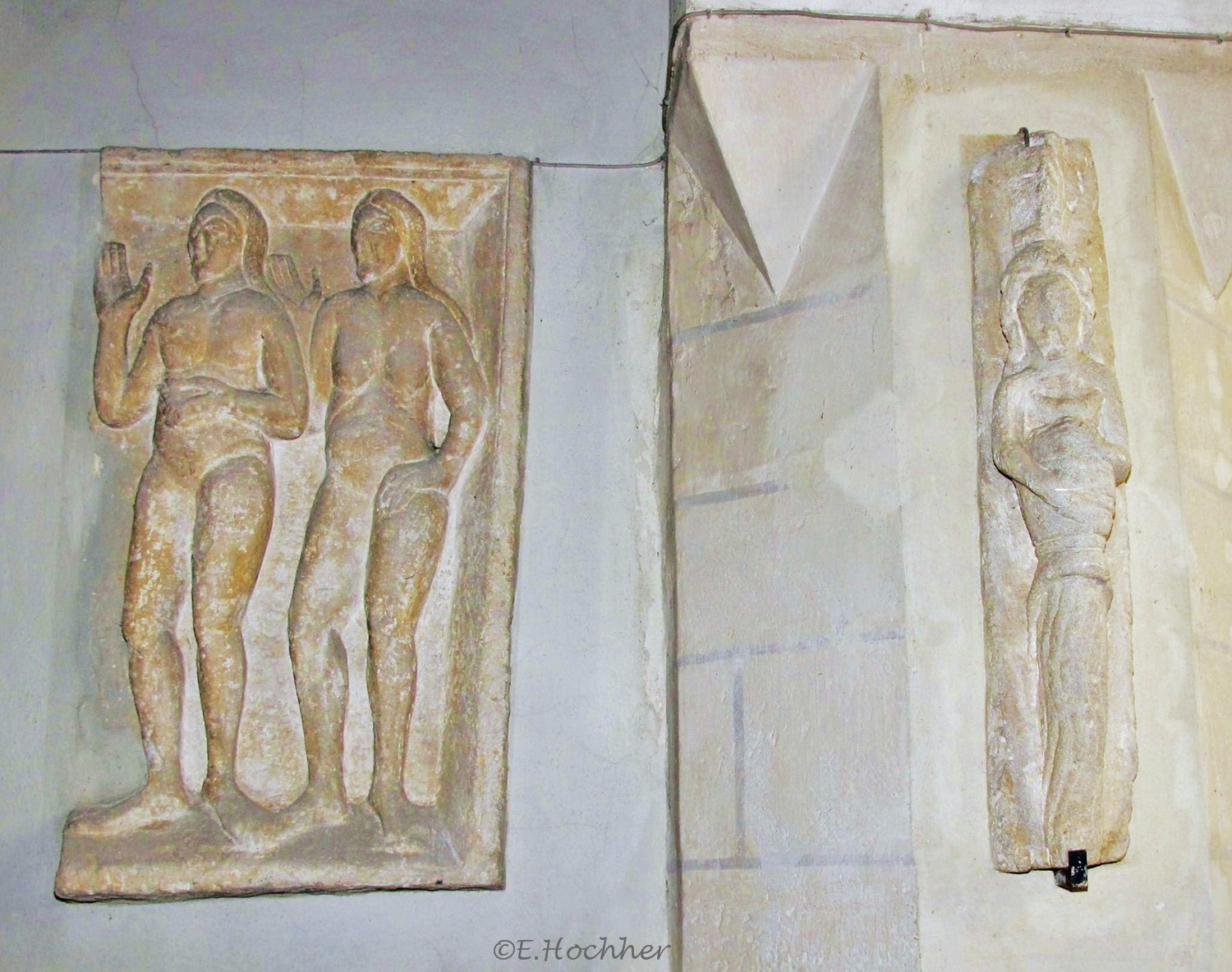 Romanische Reliefs