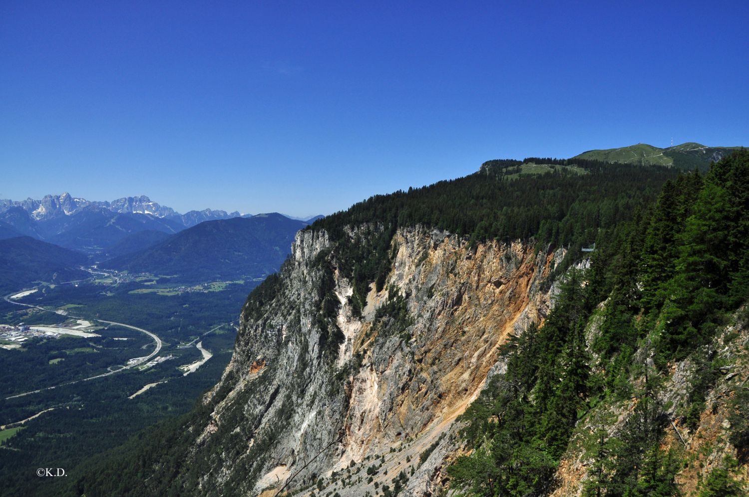 Rote Wand am Dobratsch