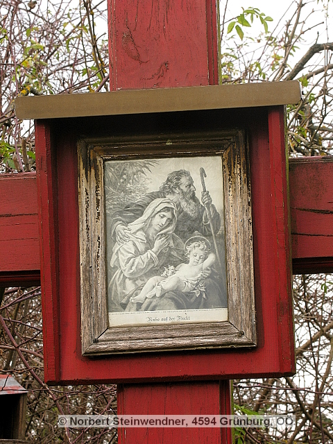 Rotes Kreuz bei Kamegg - Detail