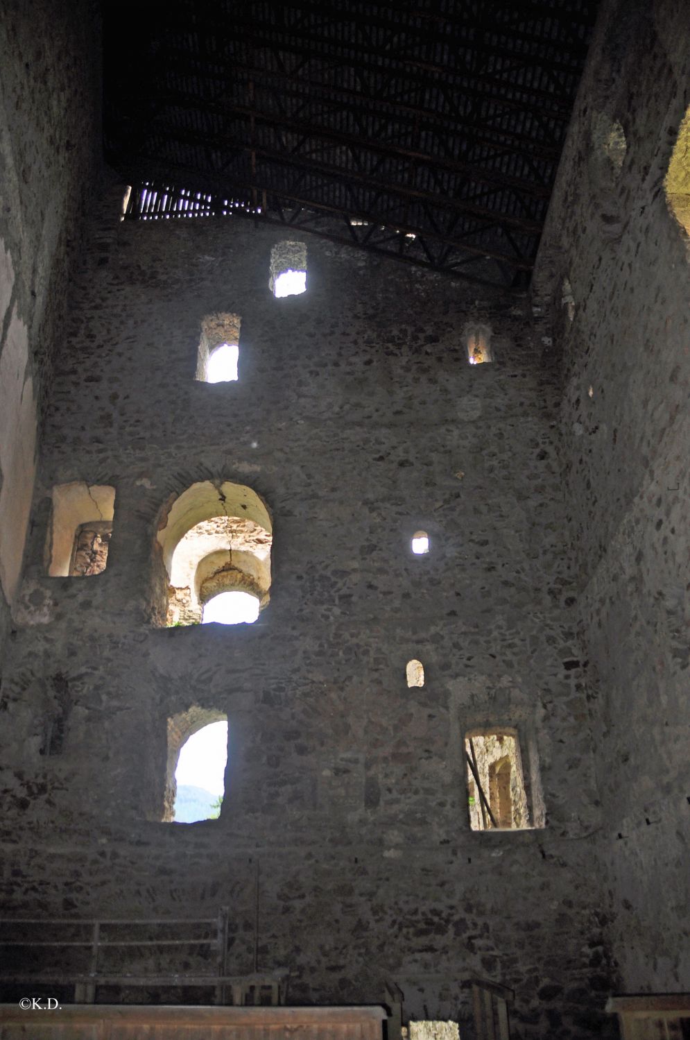 Ruine und Kirche Frauenburg bei Unzmarkt (Steiermark)