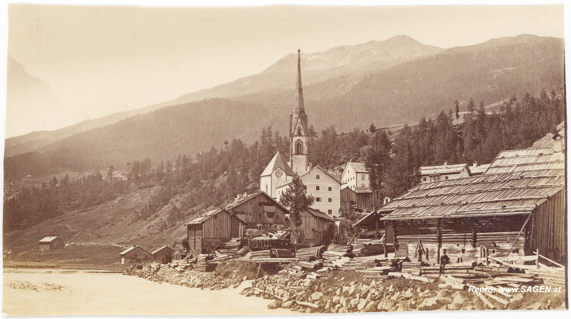 Sölden um 1870