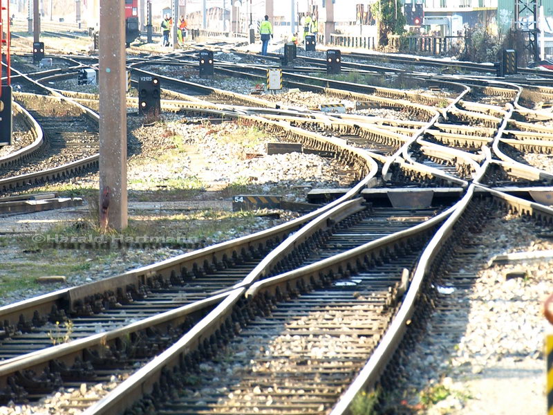 Südbahnhof Weichen