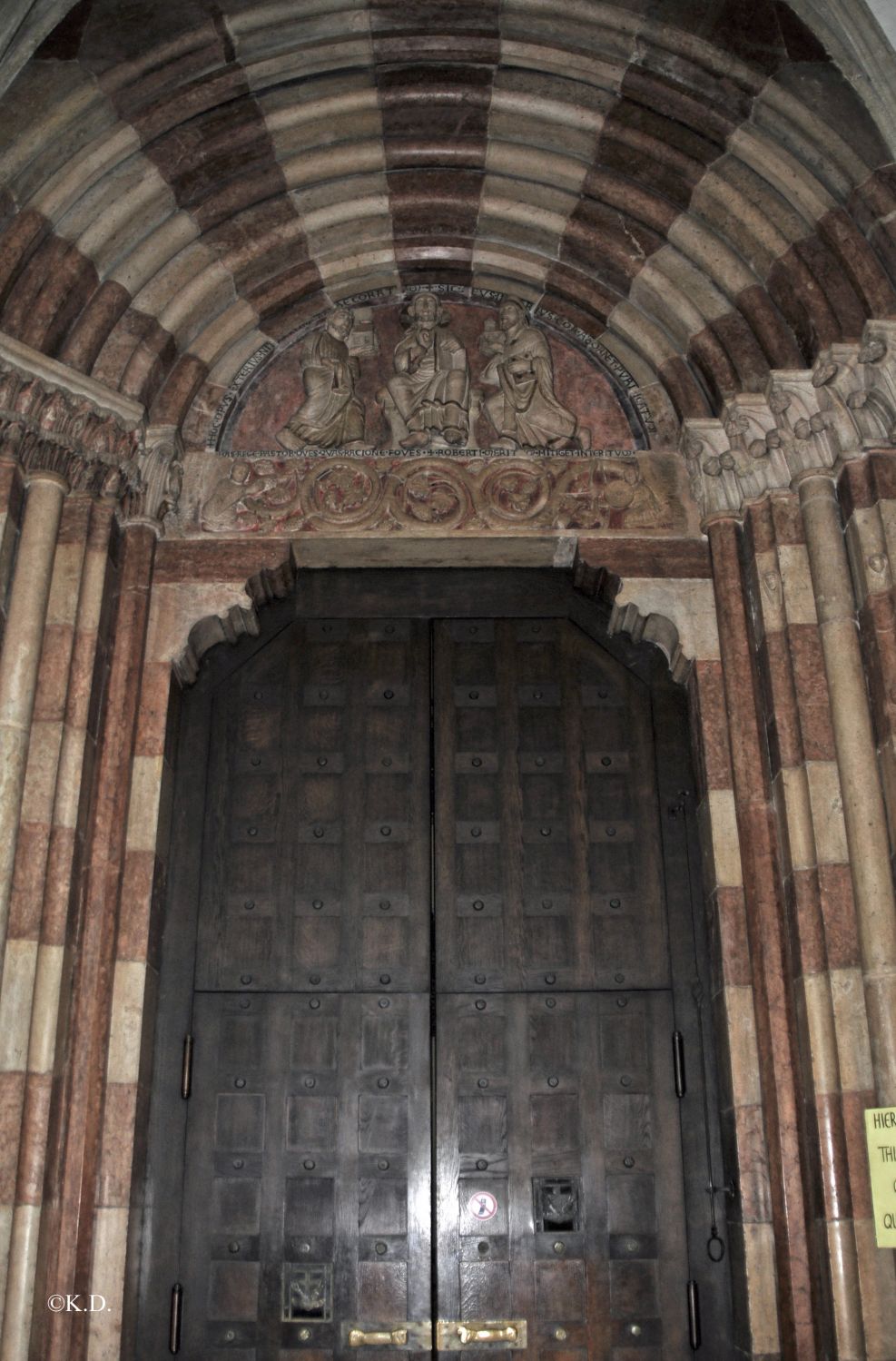 Südportal der Franziskanerkirche in Salzburg