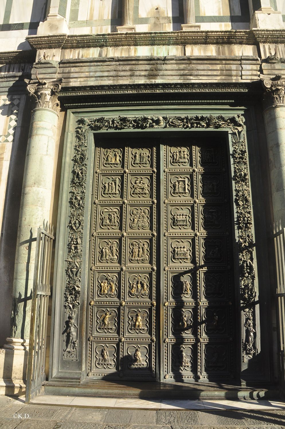 Südportal des Baptisteriums von Florenz