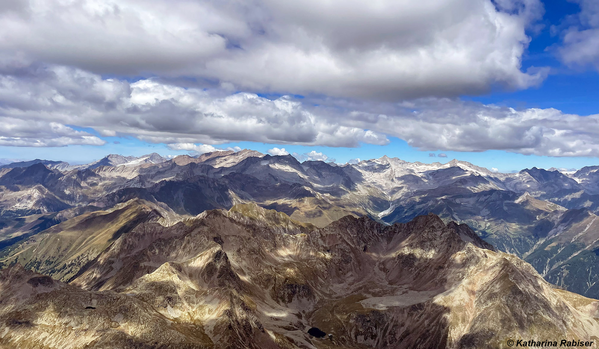 Südtiroler Dolomiten vom Paragleiter