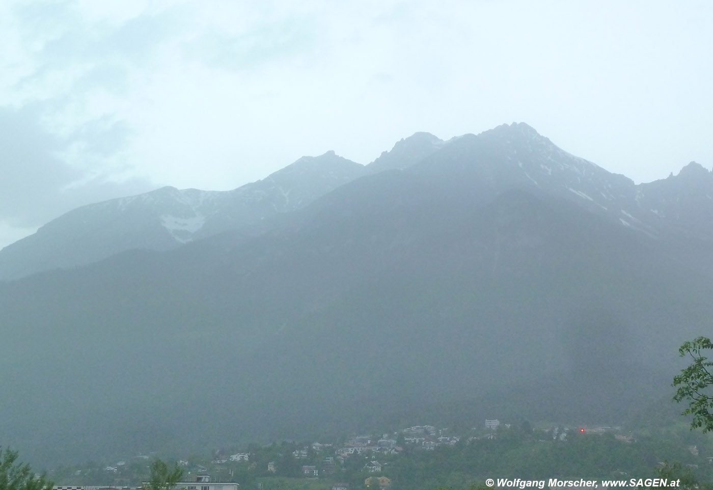 Saharastaub in Innsbruck