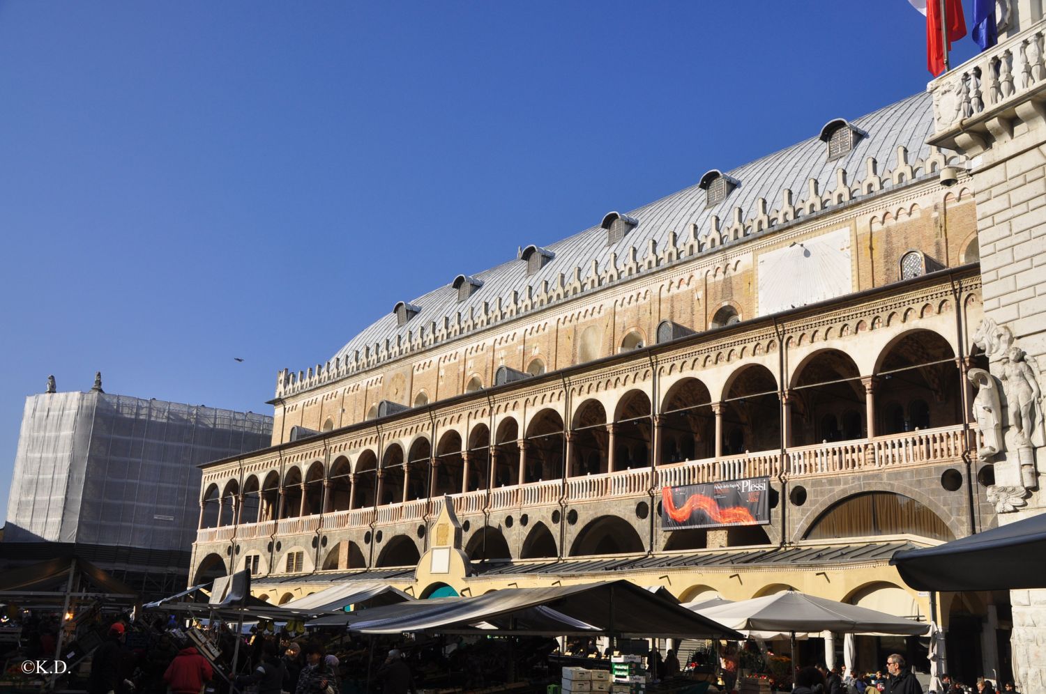 Sala della Ragione (Padua) - Südseite