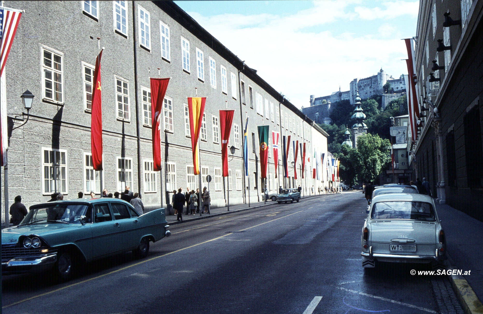 Salzburg Festspielhaus 1960er