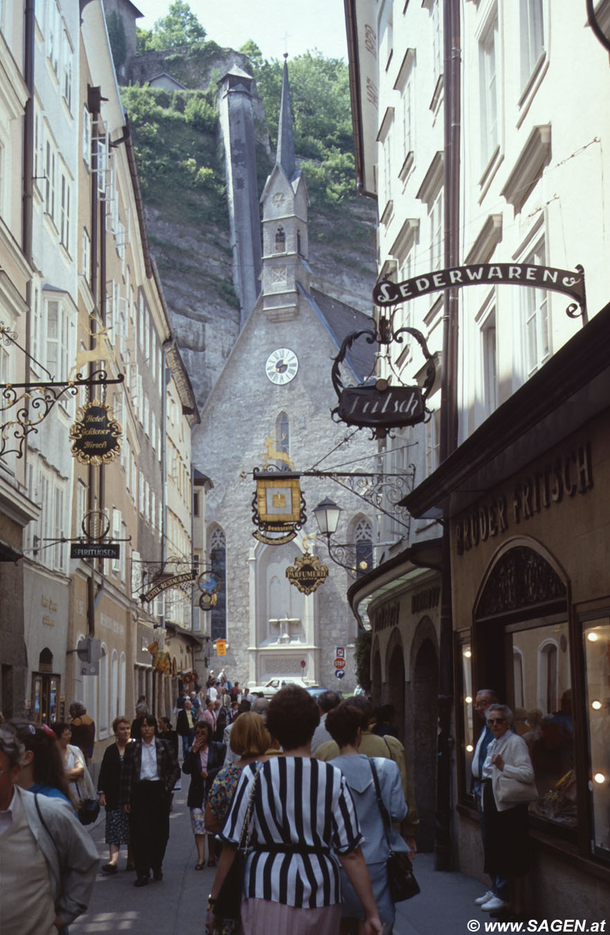 Salzburg Getreidegasse 1991