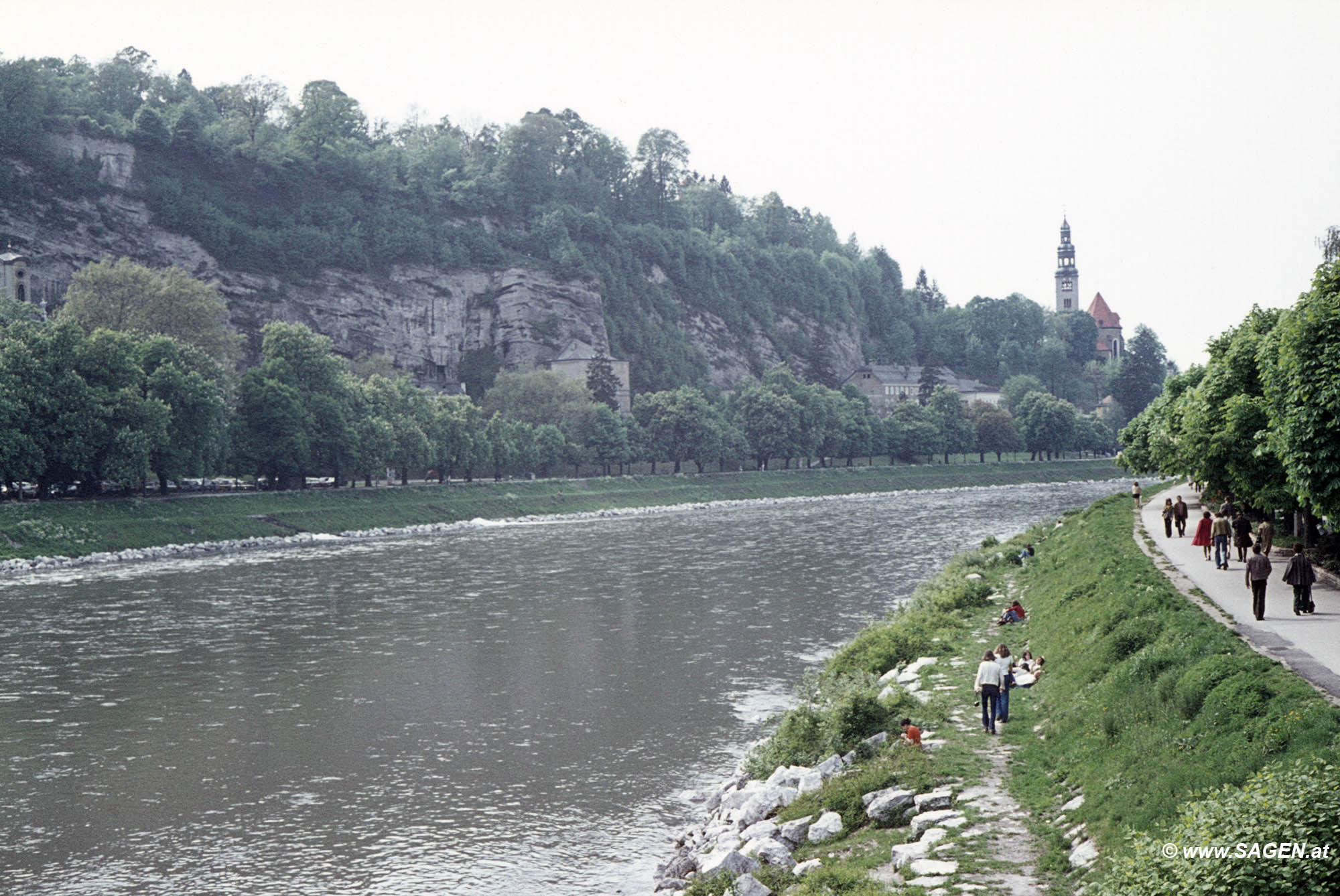 Salzburg Salzach Mülln