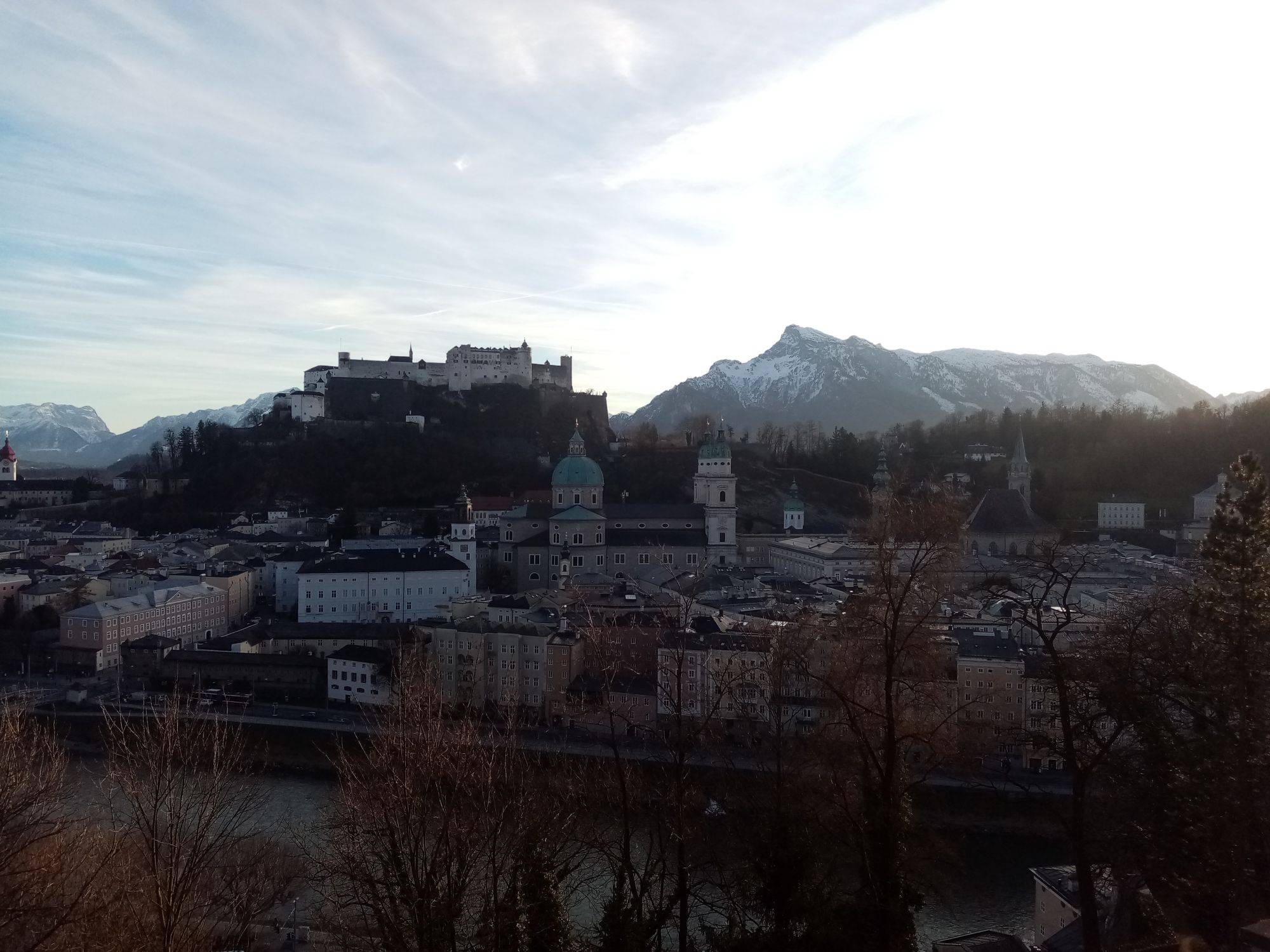 Salzburg vom Kapuzinerkloster