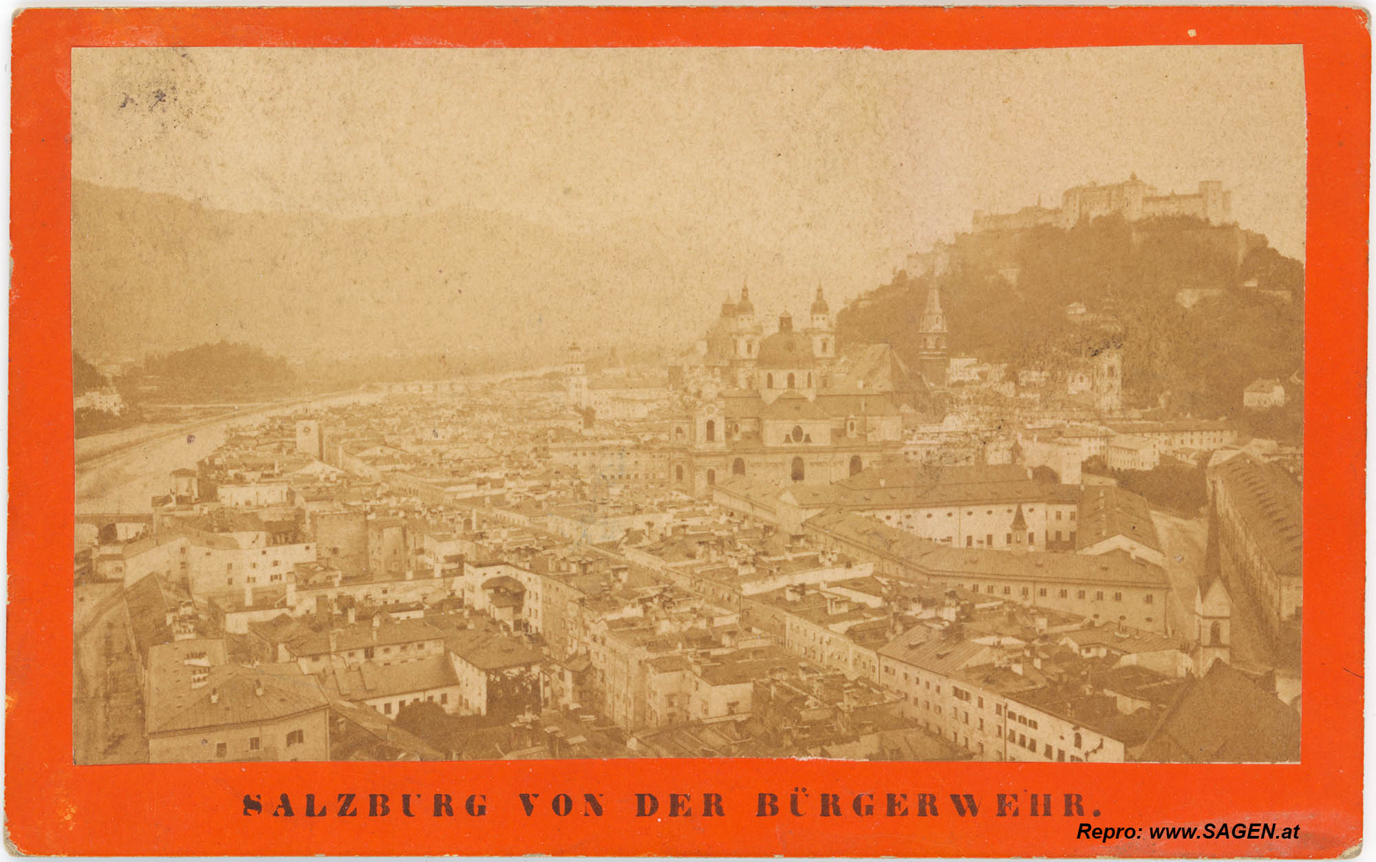 Salzburg von der Bürgerwehr