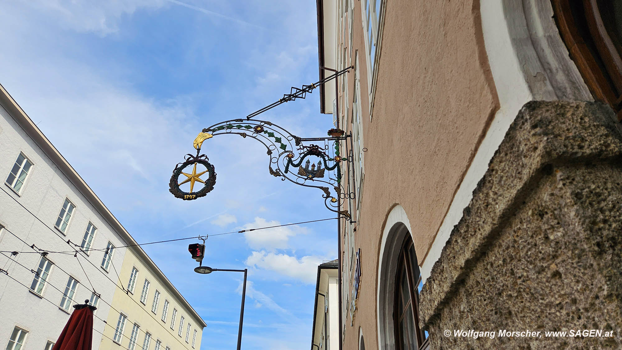 Salzburg Wirtshausausleger Sternbräu/Sternzeit