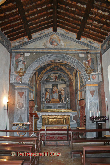 San Rocco in Limone Innenansicht