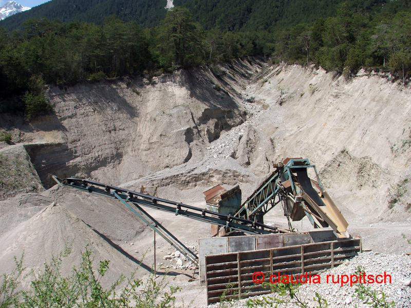 sandgrube in wildermieming