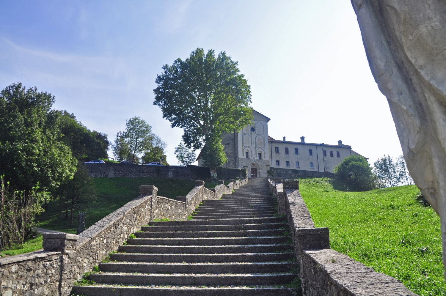 Santuario Santi Corona e Vittore ad Anzù di Feltre (Veneto-Italien)