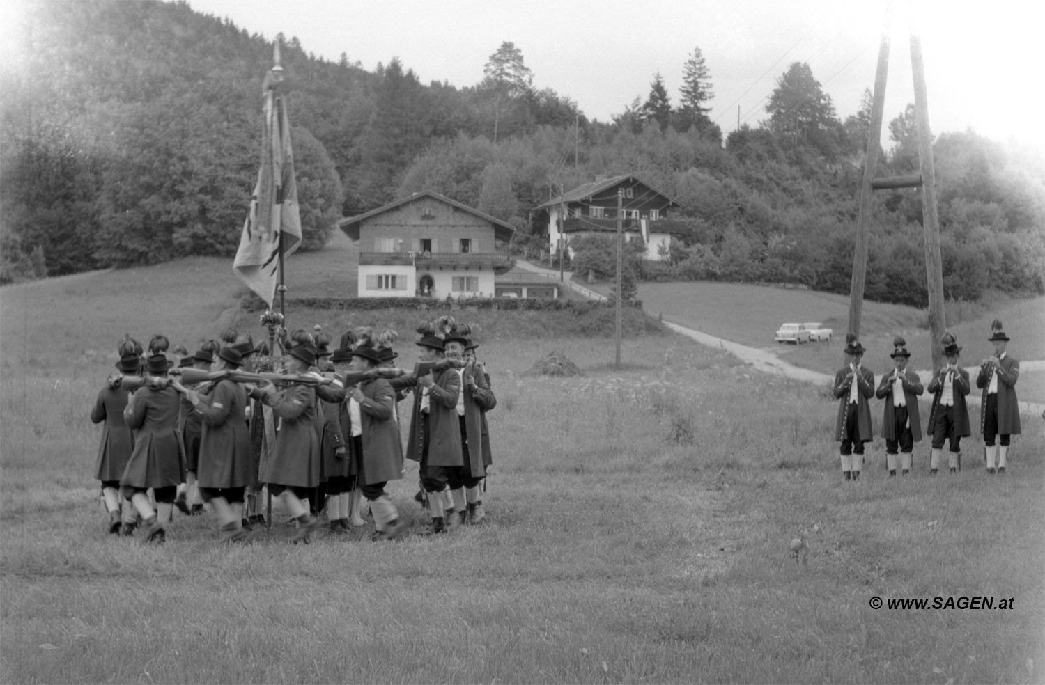 Schützentanz Jakobiprozession Sankt Jakob am Thurn