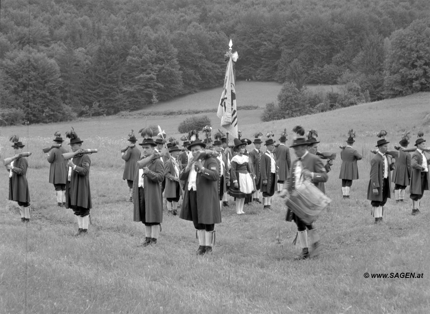 Schützentanz Jakobiprozession Sankt Jakob am Thurn