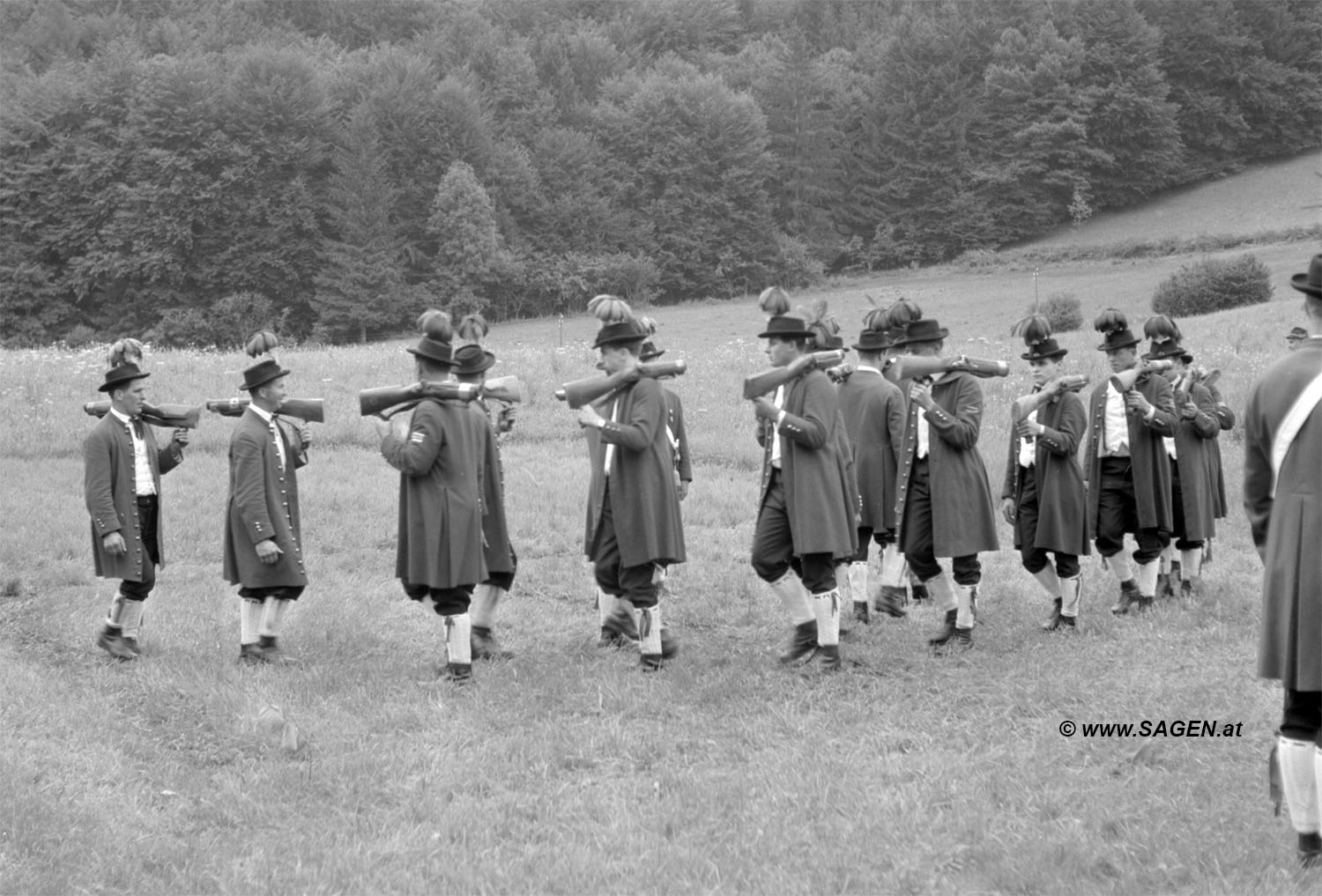 Schützentanz Jakobiprozession Sankt Jakob am Thurn